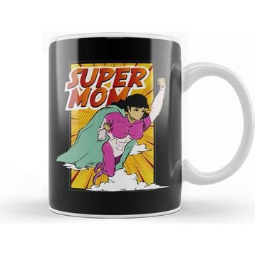 Baskı Dükkanı Supermom Süperanne 010 Kupa