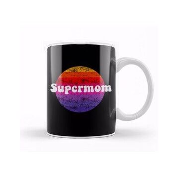 Baskı Dükkanı Supermom Süperanne 013 Kupa