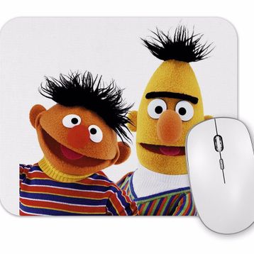 Baskı Dükkanı Susam Sokağı Edi Büdü Mouse Pad