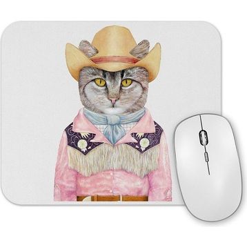 Baskı Dükkanı Suslu Kedi Cats Mouse Pad