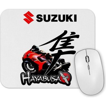 Baskı Dükkanı Suzuki Hayabusa Motosiklet Mouse Pad