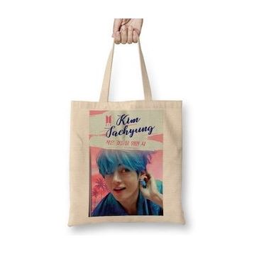 Baskı Dükkanı Taehyung Bts Persona 01 Bez Çanta