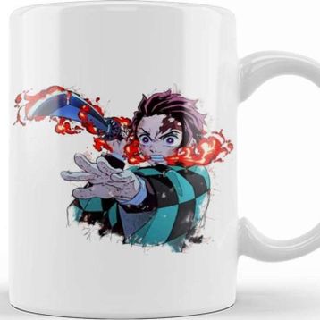 Baskı Dükkanı Tanjiro Fire Kupa