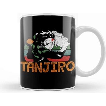 Baskı Dükkanı Tanjiro Vintage Kupa