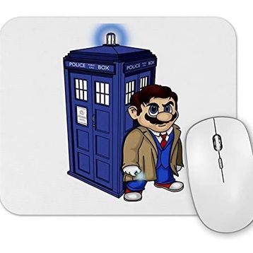Baskı Dükkanı Tardis Doctor Who Mouse Pad