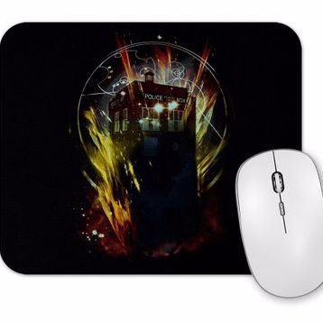 Baskı Dükkanı Tardis Mouse Pad