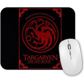 Baskı Dükkanı Targaryen House 2 Mouse Pad