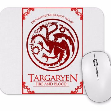 Baskı Dükkanı Targaryen House Mouse Pad