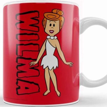 Baskı Dükkanı Taş Devri Vilma Çakmaktaş Kupa
