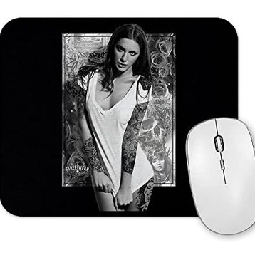 Baskı Dükkanı Tattoo Girl Mouse Pad