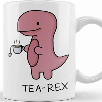 Baskı Dükkanı Tea Rex Kupa