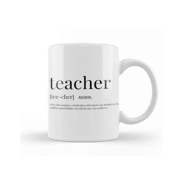 Baskı Dükkanı Teacher Definition Kupa