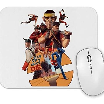 Baskı Dükkanı Team Fortress 2 Blue Spay And Re Mouse Pad