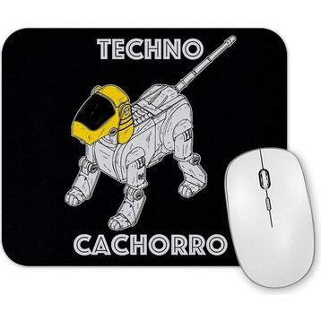 Baskı Dükkanı Techno Cachorro Mouse Pad