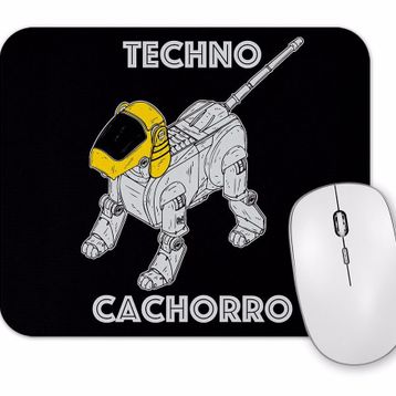 Baskı Dükkanı Techno Cachorro Mouse Pad