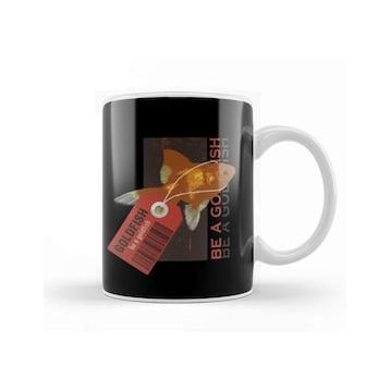 Baskı Dükkanı Ted Lasso Be a Goldfish Retro Kupa