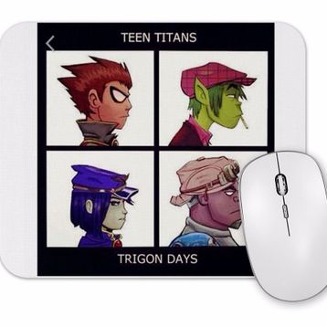 Baskı Dükkanı Teen Titans Mouse Pad