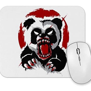 Baskı Dükkanı Tehlikeli Panda Mouse Pad