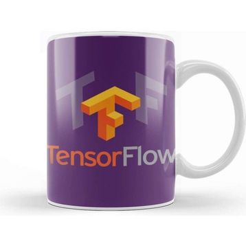 Baskı Dükkanı Tensorflow Logo Kupa