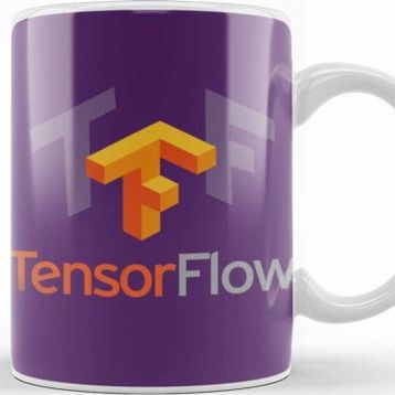 Baskı Dükkanı Tensorflow Logo Kupa