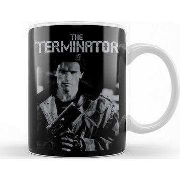 Baskı Dükkanı Terminator Porselen Kupa