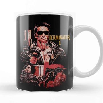 Baskı Dükkanı Terminator Porselen Kupa