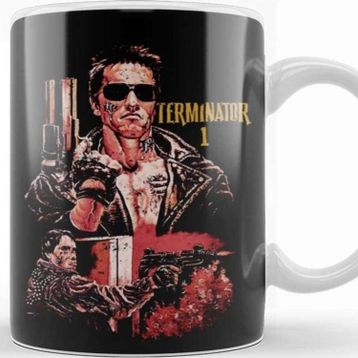 Baskı Dükkanı Terminator Porselen Kupa