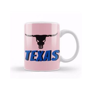 Baskı Dükkanı Texas Vintage Kupa