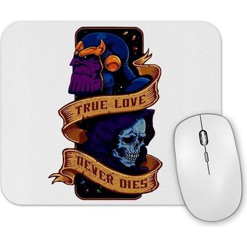 Baskı Dükkanı Thanos O Amante Da Morte Mouse Pad