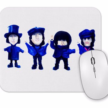 Baskı Dükkanı the Beatles Help Mouse Pad