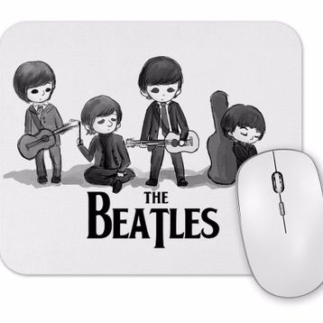 Baskı Dükkanı the Beatles Los Beatles Mouse Pad