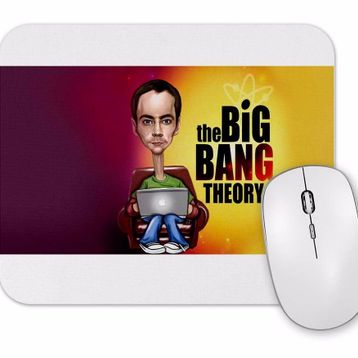 Baskı Dükkanı the Big Bang Theory Logo Mouse Pad