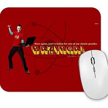 Baskı Dükkanı the Big Bang Theory Sheldon Cooper Bazinga Mouse Pad