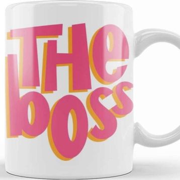 Baskı Dükkanı The Boss Kupa