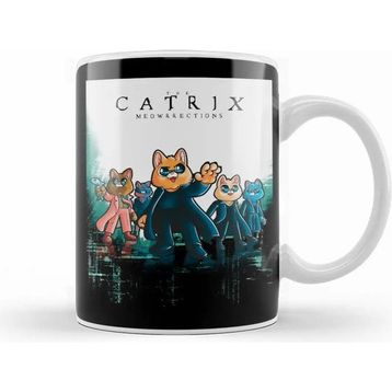 Baskı Dükkanı The Catrix Matrix Kupa