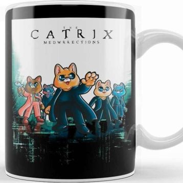Baskı Dükkanı The Catrix Matrix Kupa