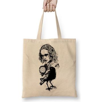 Baskı Dükkanı The Crow Face Bez Çanta