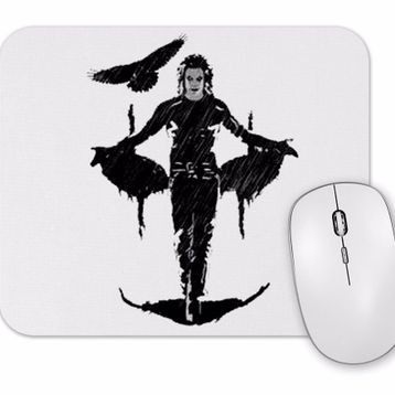 Baskı Dükkanı the Crow Face Mouse Pad