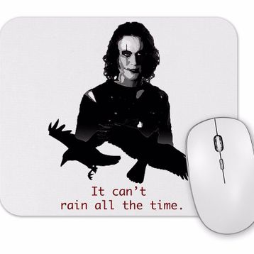 Baskı Dükkanı the Crow Mouse Pad