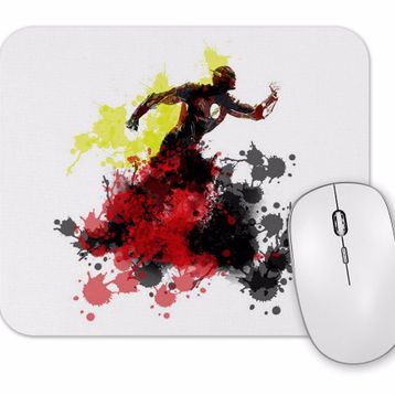 Baskı Dükkanı the Flash Grunge Mouse Pad