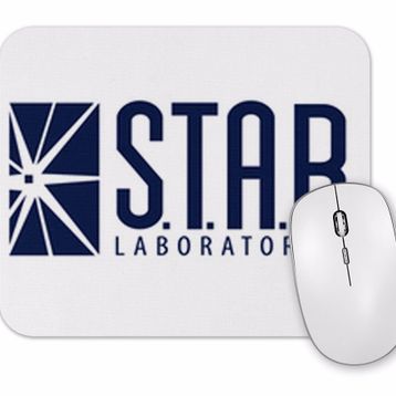 Baskı Dükkanı the Flash Star Lab Mouse Pad