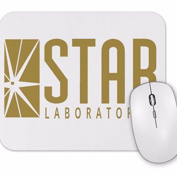 Baskı Dükkanı the Flash Star Lab Mouse Pad