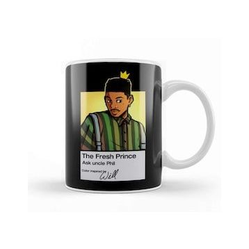 Baskı Dükkanı The Fresh Prince Of Bel Air Beyaz 330 ml Porselen Kupa Bardak