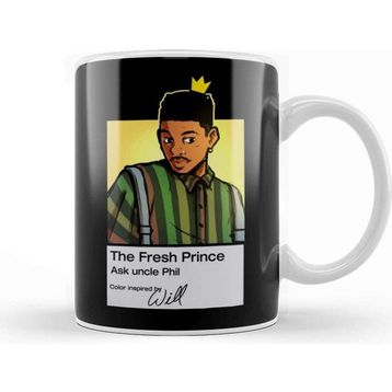Baskı Dükkanı The Fresh Prince Of Bel Air Beyaz 330 ml Porselen Kupa Bardak