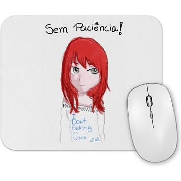 Baskı Dükkanı the Girl Mouse Pad