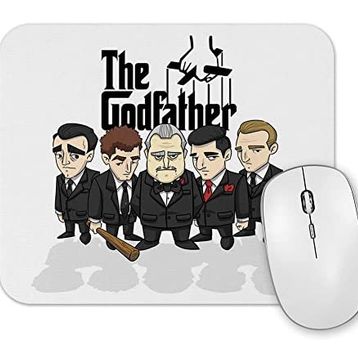 Baskı Dükkanı the Godfather İllüstrasyon Mouse Pad