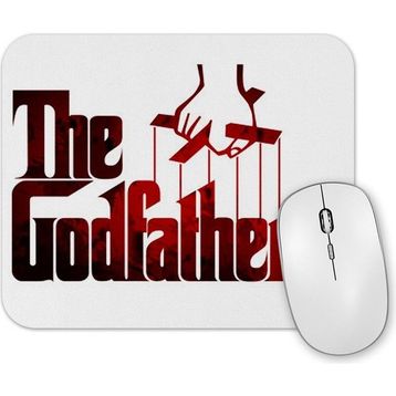 Baskı Dükkanı the Godfather Logo 2 Mouse Pad