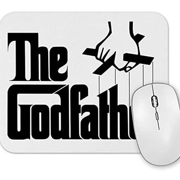 Baskı Dükkanı the Godfather Logo 2 Mouse Pad