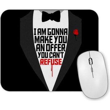Baskı Dükkanı the Godfather Suit Mouse Pad