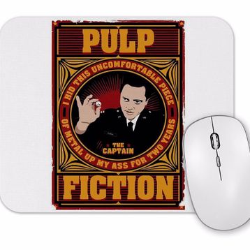 Baskı Dükkanı the Gold Watch Pulp Fiction Mouse Pad
